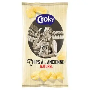 Croky Chips | Chips À L'Ancienne Naturel | Croky Crisps | Croky | 7 Ounce Total - Image 2