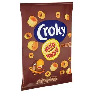 Croky Chips | Saveur barbecue Hula Hoops | Croky Crisps | Croky | 3,5 onces au total – Image 2