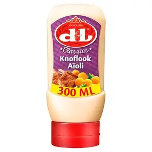 Devos Lemmens Sauce | Garlic 300 Ml | Devos Lemmens | Belgian Sauce | 10,5 Ounce Total - Image 2