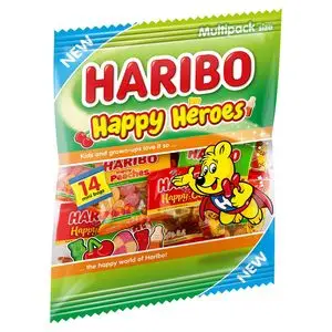 Haribo Candy | Happy Heroes Multipack Size | Haribo Gummies | Haribo Sweets | 12,3 Ounce Total - Image 2