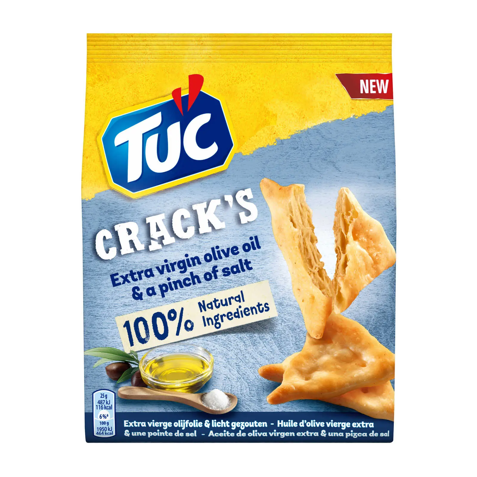 Biscoitos Lu | Crack'S Crackers Grissini Azeitonas e Sal | Biscoitos Lu | Biscoitos Belgas | 3,5 onças no total