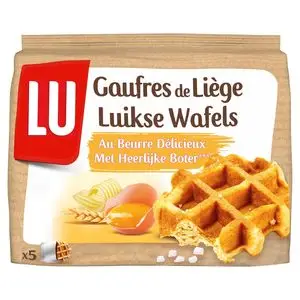 Biscoitos Lu | Bolos Ikse Wafers Natural | Biscoitos Lu | Biscoitos Belgas | 7,9 onças no total - Image 2