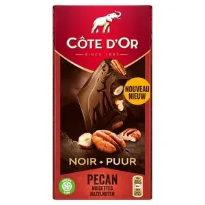 Côte D Or Belgische Schokolade | Tafel mit Pekannüssen | Côte D'Or Schokolade | Belgische Schokolade, hergestellt in Belgien Côte D'Or | 6,3 Unzen insgesamt – Bild 2