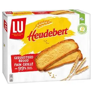 Biscoitos Lu | Bolachas Heudebert Toast Crackers Pão Torrado | Biscoitos Lu | Biscoitos Belgas | 17,6 onças no total - Image 2