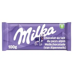 Doces de chocolate Milka | Tabuleiro de chocolate de leite | Barras Milka | Doces Milka | 3,5 onças no total - Image 2
