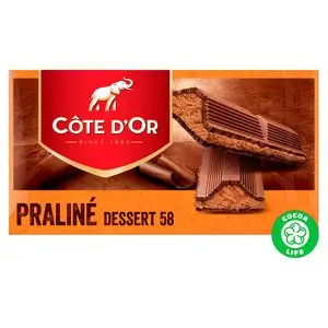 Côte D Or Belgische Schokolade | Pralinen-Milchschokoladentafel Pralinen-Dessert 58 | Côte D'Or Schokoladen | Belgische Schokoladen, hergestellt in Belgien Côte D'Or | Insgesamt 7 Unzen – Bild 2