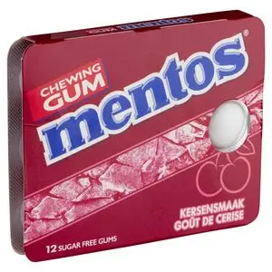 Mentos Kaugummi Großpackung | 12x Mentos Kaugummi Kirschgeschmack – Bild 2