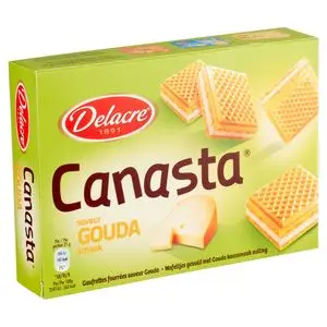 Delacre Cookies | Canasta Gouda Flavor | Delacre Biscuits | Delacre Belgian Cookies | 2,6 Ounce Total - Image 2