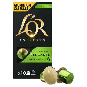 L'Or Coffee Pods | Coffee Capsules Lungo Elegante Intensity 6 Nespr | L'Or Espresso Capsules | L'Or Espresso Pods | 1,8 Ounce Total - Image 2