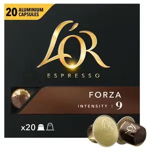 L'Or Coffee Pods | Coffee Pods S Espresso Forza Intensity 9 Nespr | L'Or Espresso Capsules | L'Or Espresso Pods | 3,6 Ounce Total - Image 2