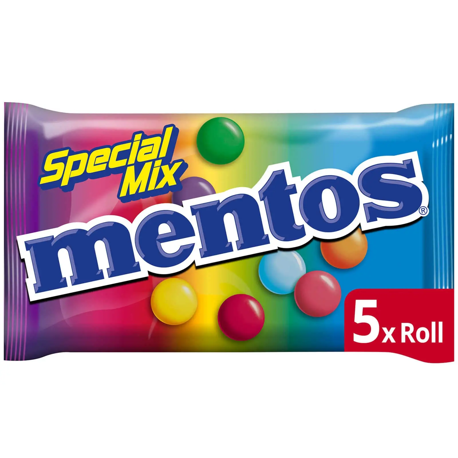 Mentos Candy | Chewy Dragees Special Mix 5 Pieces | Mentos Sweets | Mentos Roll | 6,6 Ounce Total