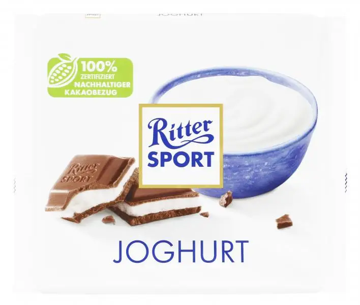 Chocolate Ritter Sport | Ritter Sport Daydream Yogurt | Chocolate Ritter | Barras de chocolate alemãs | 8,8 onças no total