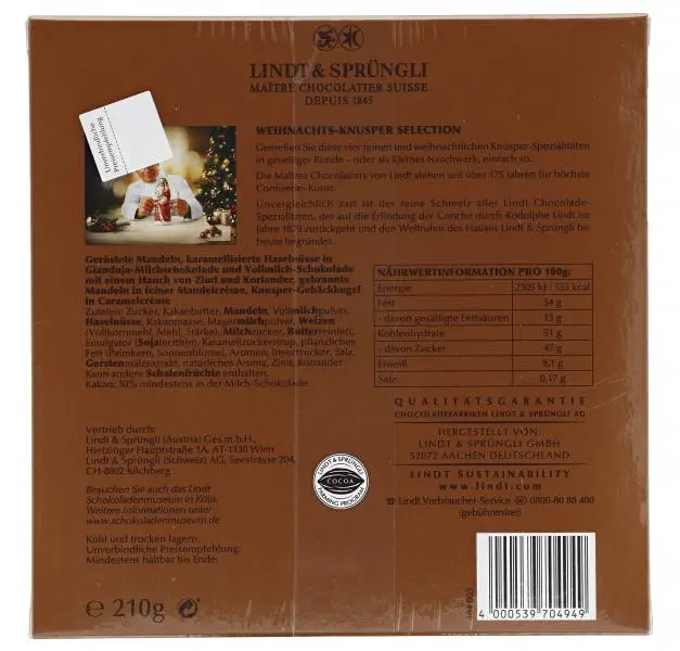 Barras de chocolate Lindt | Lindt Specialties Nibble Mix | Chocolate Lindt | Chocolate suíço | 7,4 onças no total - Image 2