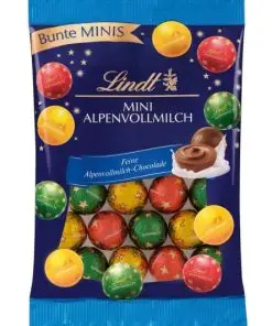Lindt Chocolate Bars | Lindt Mini Balls Alpine Milk | Chocolate Lindt | Swiss Chocolate | 3,5 Ounce Total