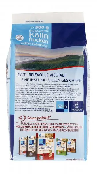 Céréales Kölln | Flocons Kölln Flower Tender | Muesli Kölln | Musli Kölln | 17,6 onces au total – Image 3
