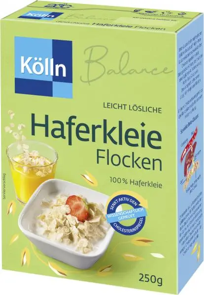 Cereais Kölln | Flocos de farelo de aveia Kölln Balance | Muesli Kölln | Musli Kölln | 8,8 onças no total