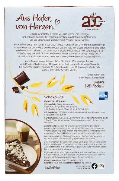 Cereais Kölln | Muesli de Chocolate Kölln | Muesli Kölln | Musli Kölln | 21,1 onças no total - Image 3