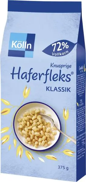 Cereais Kölln | Aveia Crocante Clássica Kölln | Muesli Kölln | Musli Kölln | 375 g no total