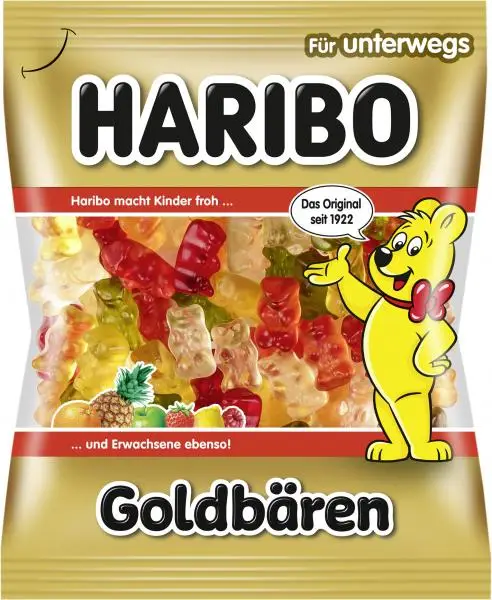 HARIBO Candy | HARIBO Gold Bears | HARIBO Gummies | HARIBO Gummi Candy | 3,5 Ounce Total