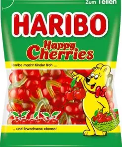 HARIBO Bonbons | HARIBO Happy Cherries | HARIBO Gummibärchen | HARIBO Gummibonbons | Insgesamt 6,1 Unzen