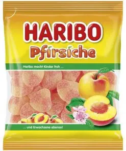 Bonbons HARIBO | Pêches HARIBO | Gommes HARIBO | Bonbons gélifiés HARIBO | 6,1 onces au total