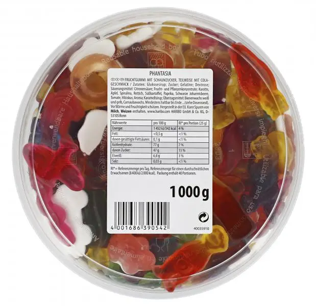 HARIBO Süßigkeiten | HARIBO Phantasia Party Box | HARIBO Gummibärchen | HARIBO Gummibonbons | Insgesamt 35,2 Unzen – Bild 2