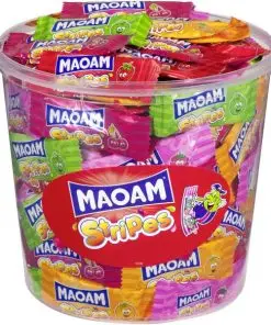 Maoam Süßigkeiten | Maoam Streifen | Maoam Bonbontüten | Maoam Leckereien | Insgesamt 37 Unzen