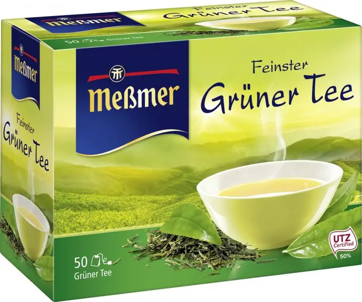 Chá Messmer Alemanha | Meßmer Green Tea | Messmer Tee | Chá da Alemanha | 3 onças no total