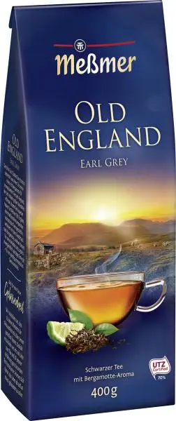 Chá Messmer Alemanha | Messmer Old England Earl Grey | Messmer Tee | Chá da Alemanha | 14,1 onças no total