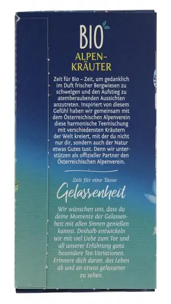 Chá Messmer Alemanha | Chá Meßmer Ervas Alpinas | Messmer Tee | Chá da Alemanha | 1,4 onças no total - Image 2