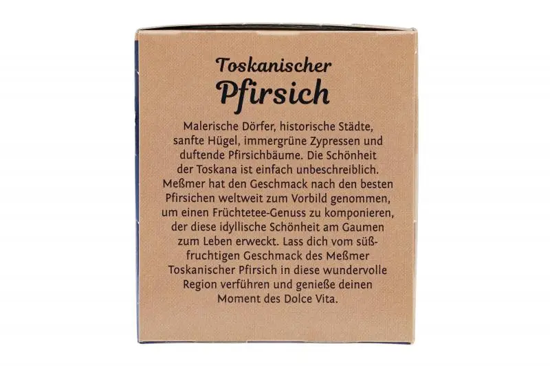 Chá Messmer Alemanha | Messmer Siena Tuscan Peach | Messmer Tee | Chá da Alemanha | 1,7 onças no total - Image 4