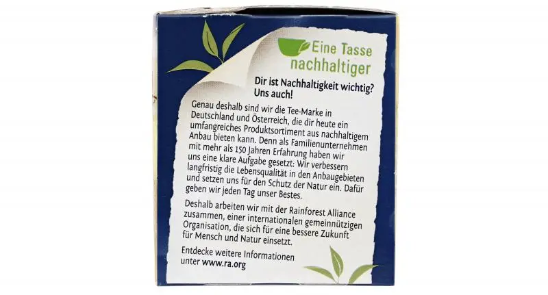 Chá Messmer Alemanha | Chá Meßmer Rooibos Sul-Africano com Baunilha | Messmer Tee | Chá da Alemanha | 1,4 onças no total - Image 2