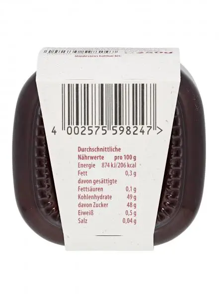 Maçapão Zentis | Zentis Naturrein Classic com pedaços de cereja ácida | Maçapão alemão | Pão de maçapão Zentis | 250 g no total - Image 3