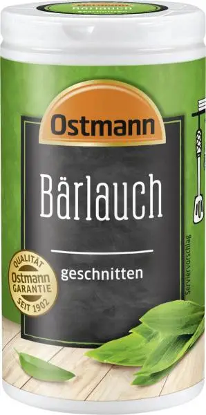Temperos Ostmann | Alho selvagem Ostmann cortado | Especiarias Ostmann | Ostmann Gewürze | 0,5 onças no total
