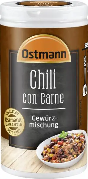 Ostmann Seasonings | Ostmann Chili Seasoning | Ostmann Spices | Ostmann Gewürze | 1,2 Ounce Total