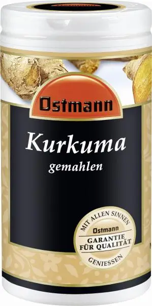 Temperos Ostmann | Açafrão moído Ostmann | Especiarias Ostmann | Ostmann Gewürze | 34 g no total