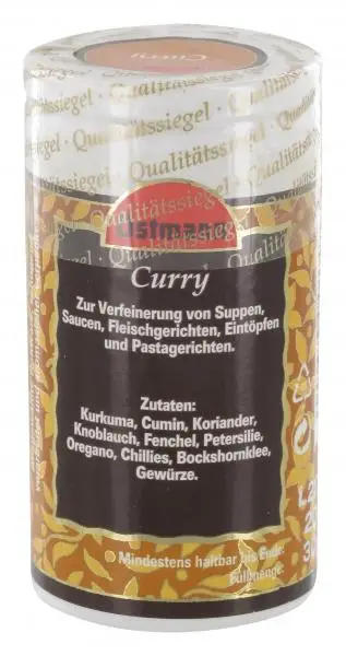 Temperos Ostmann | Curry Ostmann | Especiarias Ostmann | Ostmann Gewürze | 1 onça no total - Image 2