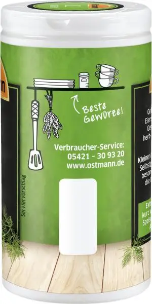Temperos Ostmann | Ostmann Dill Tips | Ostmann Spices | Ostmann Gewürze | 0,4 onças no total - Image 4