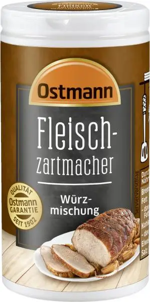 Temperos Ostmann | Amaciante de carne Ostmann | Especiarias Ostmann | Ostmann Gewürze | 2,8 onças no total