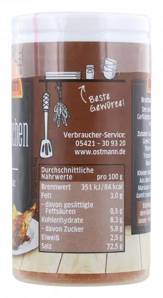 Ostmann Seasonings | Ostmann Roast Chicken Seasoning Salt | Ostmann Spices | Ostmann Gewürze | 1,7 Ounce Total - Image 2