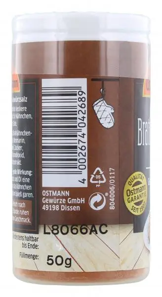 Ostmann Seasonings | Ostmann Roast Chicken Seasoning Salt | Ostmann Spices | Ostmann Gewürze | 1,7 Ounce Total - Image 4