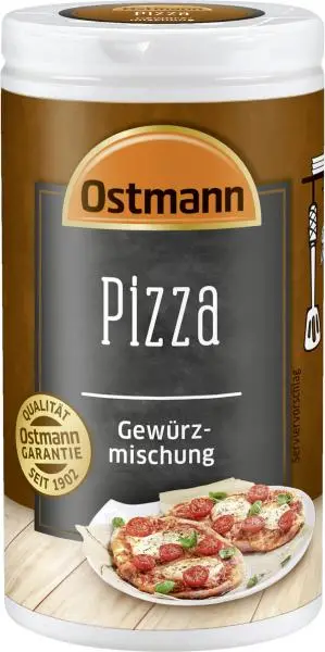 Temperos Ostmann | Mistura de especiarias para pizza Ostmann | Especiarias Ostmann | Ostmann Gewürze | 0,5 onças no total