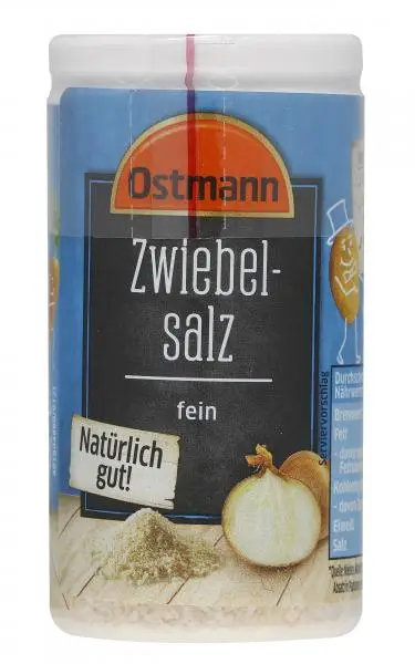 Temperos Ostmann | Sal com cebola Ostmann | Especiarias Ostmann | Ostmann Gewürze | 2,1 onças no total