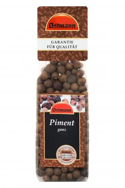 Temperos Ostmann | Pimenta da Jamaica inteira Ostmann | Especiarias Ostmann | Ostmann Gewürze | 34 g no total