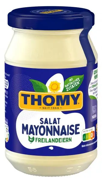 Molho Thomy | Maionese para Salada Thomy | Molho Alemão | Molho Alemão Thomy | 8,8 onças no total