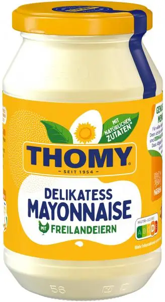 Molho Thomy | Maionese Thomy Delicacy | Molho alemão | Molho alemão Thomy | 17,6 onças no total