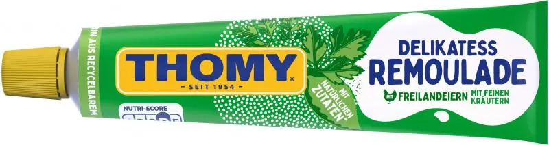 Molho Thomy | Remoulade Thomy com ervas | Molho alemão | Molho alemão Thomy | 7 onças no total