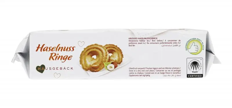 Biscoitos Coppenrath | Anéis de Avelã Coppenrath | Biscoitos Coppenrath | Biscoitos Alemães da Alemanha | 7 onças no total - Image 3