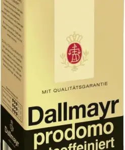 Café Dallmayr | Café Dallmayr Prodomo décaféiné | Café Dallmayr | Café allemand | 17,6 onces au total