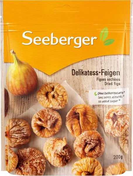 Nozes Seeberger | Figos Delicacy Seeberger | Alimentos Seeberger | Nozes alemãs | 7 onças no total